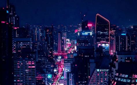 Night City Buildings Lights Wallpapers - Wallpaper Cave