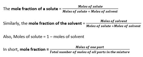 How to calculate mole fraction? - Problems, Formulas, Units