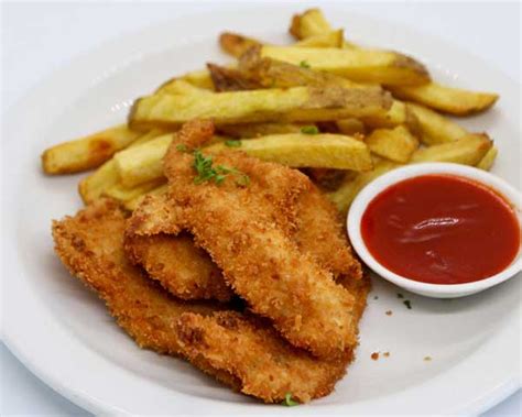 Chicken Nuggets & Chips - THAIger Restaurant Newbridge