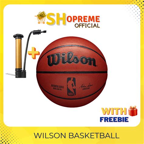 Wilson NBA Authentic Indoor Outdoor Basketball Official Wilson Size 7 ...