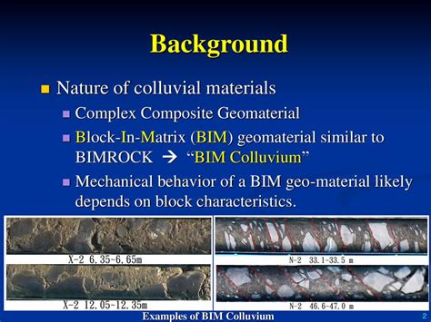 Mechanical Properties of Virtual Block-in-matrix Colluvium - ppt download