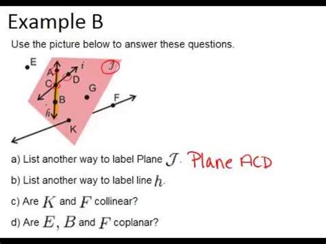 Geometric Definitions ( Video ) | Geometry | CK-12 Foundation