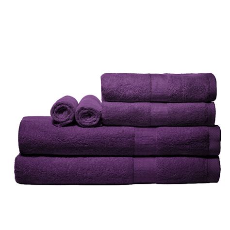 Towels | Purple towels, Towel set, Purple