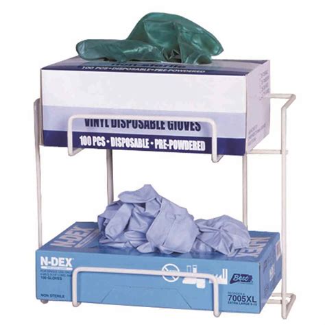 “No Spill” 2 Box Exam Glove Dispenser (SKU: 4009) – RACK'EM RACKS