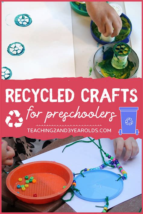 How to Create Preschool Recycled Crafts that are Fun!