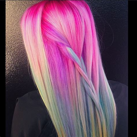 Unicorn Hair Color Trend - Colorful Hair Color Trends | Teen Vogue