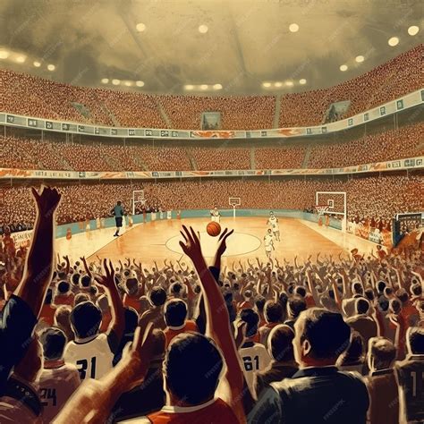 Premium AI Image | A crowd of people are cheering in a stadium