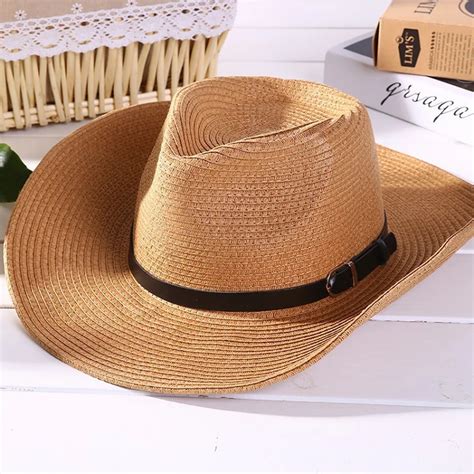 2019 Men Summer Hats/Sunscreen Male Summer Folding Cowboy Hat Sunbonnet ...