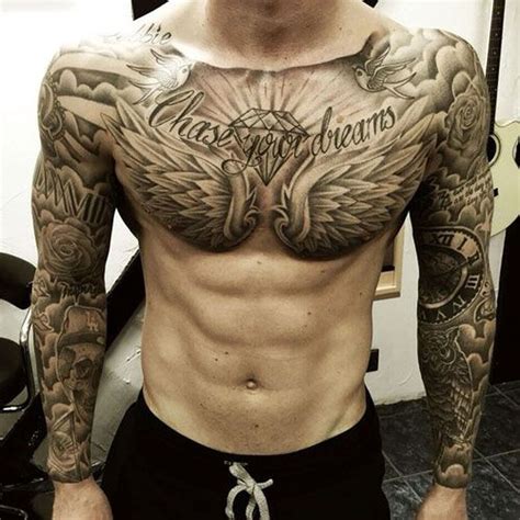 99outfit.com - Fashion Style Men & Women | Cool chest tattoos, Chest tattoo men, Chest piece tattoos