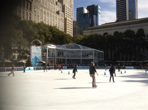 Friday Fotos: Ice Skating in Bryant Park