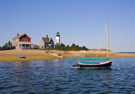 Sandy Neck Lighthouse Photograph by Charles Harden