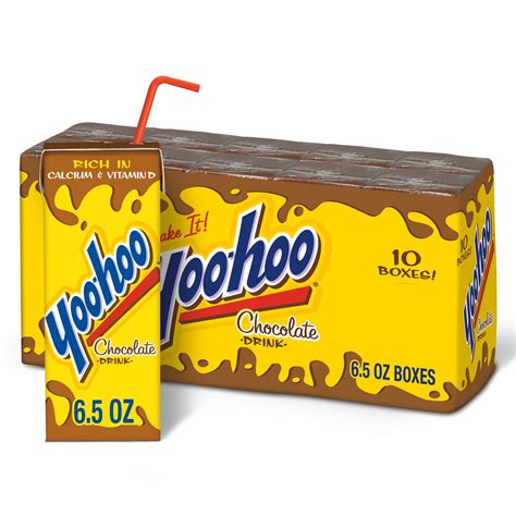 Yoo-hoo Chocolate Drink, 6.5 Fl. Oz., 10 Count - Walmart.com