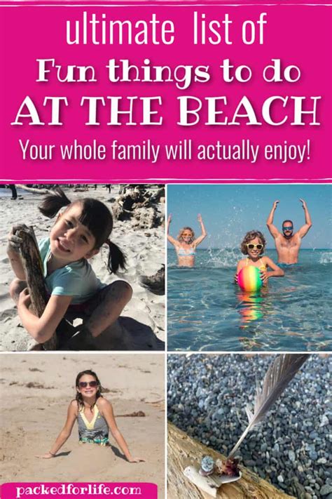 35+ Kid-Friendly Beach Activities For The Ultimate Beach Day