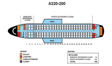 Philippine Airlines Seat Map A321 | Elcho Table