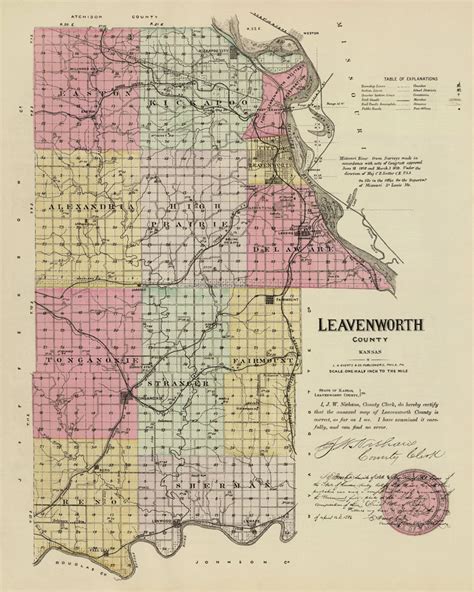 Extinct Towns of Leavenworth County, Kansas – Legends of Kansas