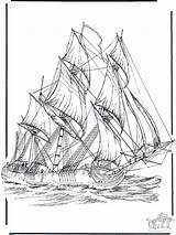 Barca Zeilschip Velero Barco Voilier Segelschiff Kleurplaat Malvorlage  sketch template