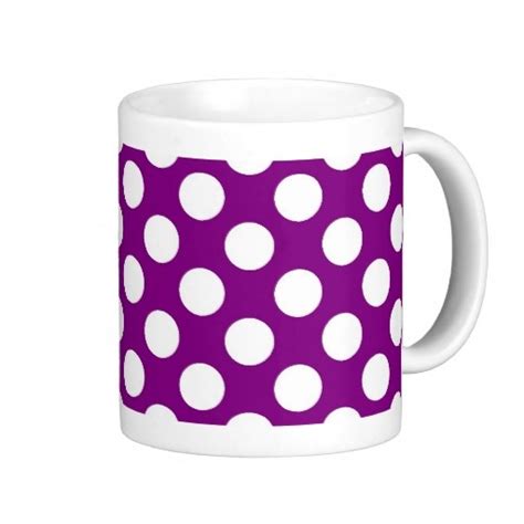Pretty Purple Polka Dots Coffee Mugs | Mugs, Pretty mugs, Purple coffee ...