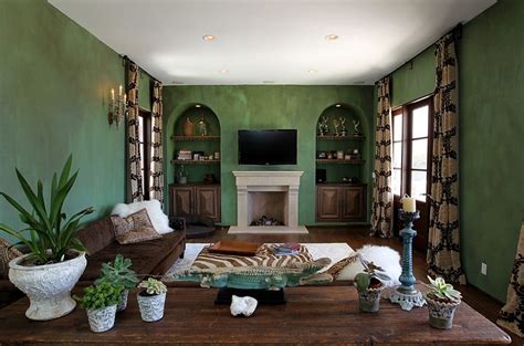 20 Gorgeous Green Living Room Ideas