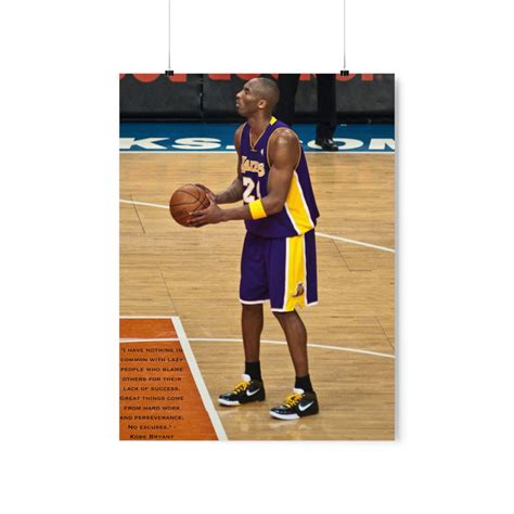 Kobe Bryant Quote Poster - Etsy