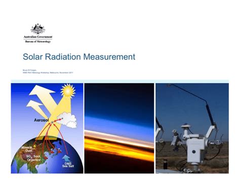 Solar Radiation Measurement