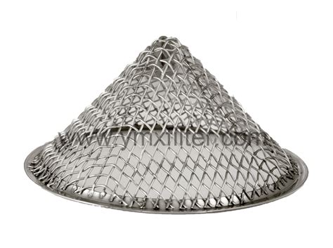 Wire Mesh Conical Strainer Manufacturer China