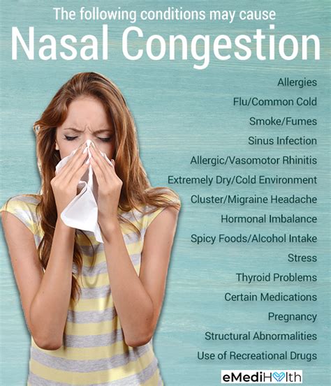 Nasal Congestion: Causes, Symptoms, Diagnosis, & Treatment