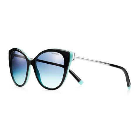 Tiffany & Co. - Cat Eye Sunglasses - Black Blue - Tiffany T Collection - Tiffany & Co. Eyewear ...