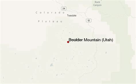 Boulder Mountain (Utah) Mountain Information