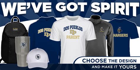 DOS PUEBLOS HIGH SCHOOL CHARGERS - GOLETA, CALIFORNIA - Sideline Store ...