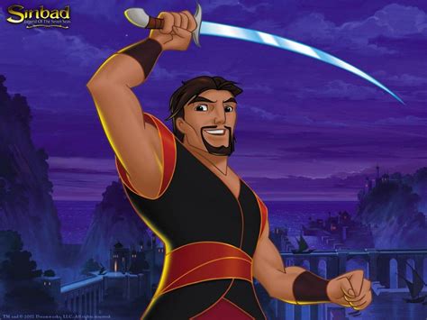 Cute for a cartoon character and a great movie for the kids and family. Simbad!! | Sinbad ...