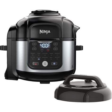 Ninja Foodi FD402 Electric 8-qt 12-in-1 Deluxe XL Pressure Cooker & Air Fryer | Quill.com