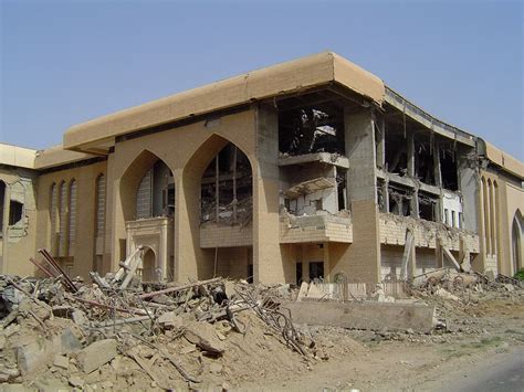 Ba'ath Party Headquarters, Baghdad, 2003 Afghanistan War, Baghdad ...