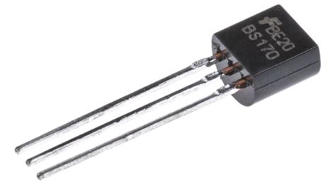 BS170 onsemi | N-Channel MOSFET, 500 mA, 60 V, 3-Pin TO-92 onsemi BS170 ...