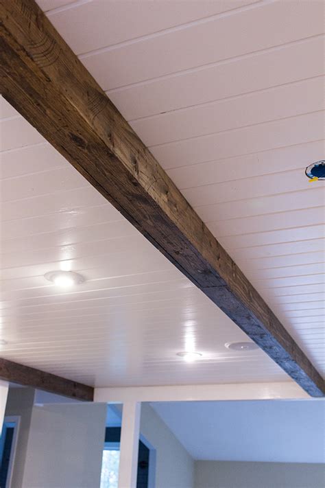 Kitchen Chronicles: DIY Wood Beams | Jenna Sue Design Blog