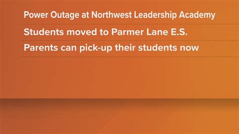 Power outage forces Pflugerville ISD students to move schools | kvue.com