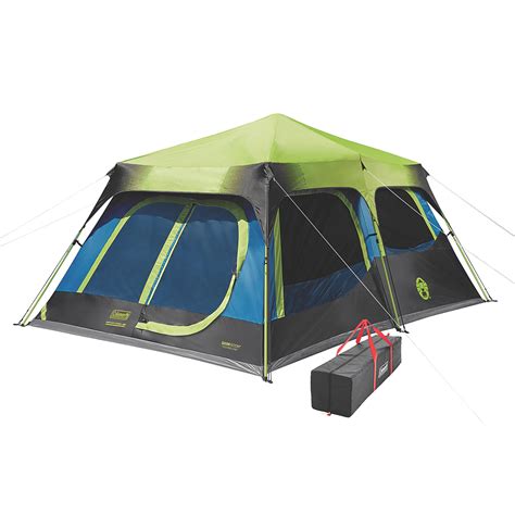 Coleman® 10-Person Dark Room™ Cabin Camping Tent with Instant Setup, 1 ...