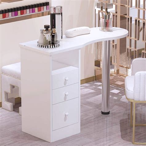 Buy Beauty Nail Table,Professional Manicure Table Nail Station Table ...