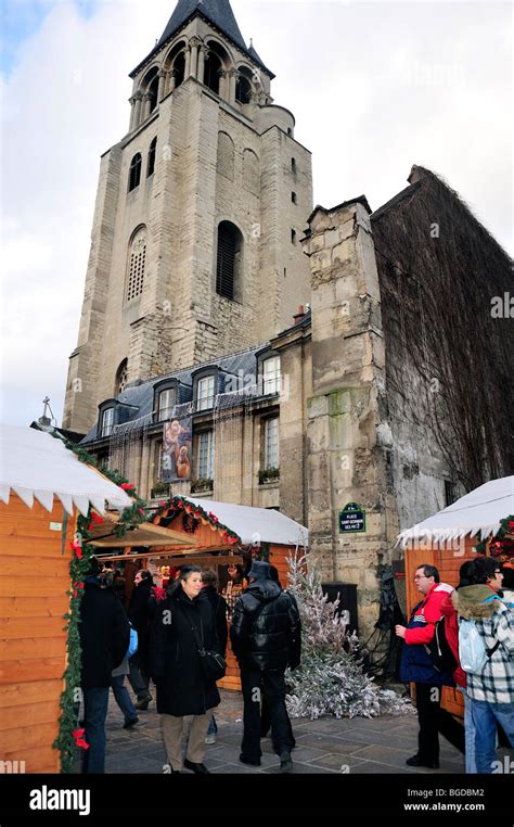 Paris, France, Christmas Shopping ,People at Traditional Christmas ...