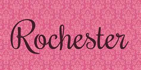 Rochester Font · 1001 Fonts