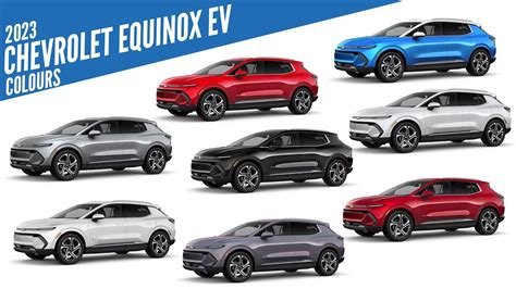 2023 Chevrolet Equinox EV - All Color Options - Images | AUTOBICS - YouTube