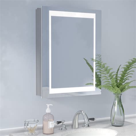 Recessed Medicine Cabinet With Mirror White - Mirror Ideas