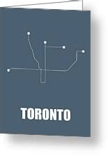 Toronto Subway Map Digital Art by Naxart Studio - Pixels