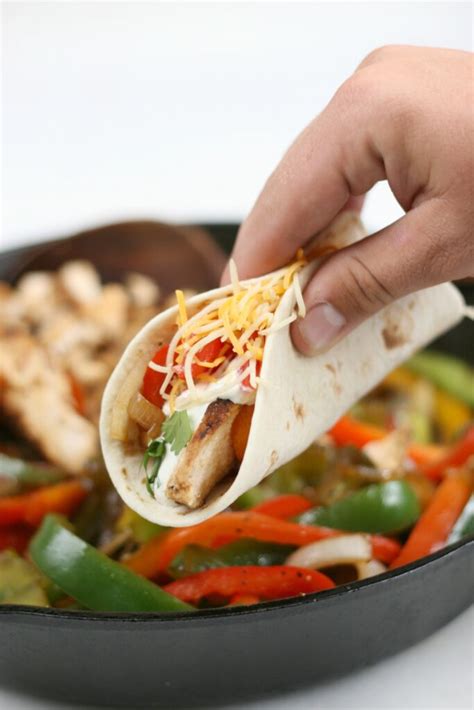 Easy Chicken Fajitas Recipe | A Farmgirl's Kitchen