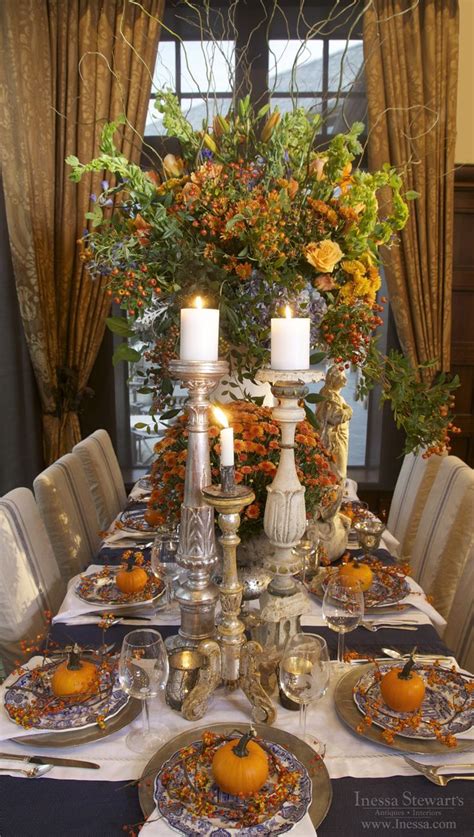 Antiques in Style | Fall table settings, Thanksgiving table settings ...