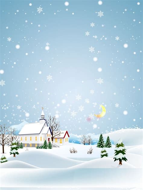 Cartoon Solstice Solar Snow Background Wallpaper Image For Free ...