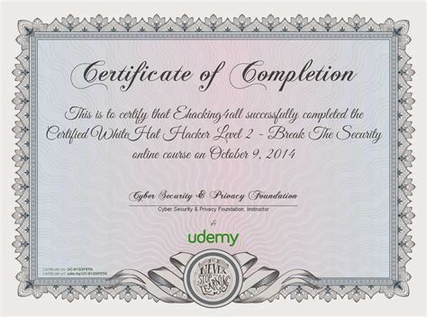 E-HACKING4ALL (EH4A): My Certificate(In Name of E-hacking4all )on Certified White Hat Hacker by ...