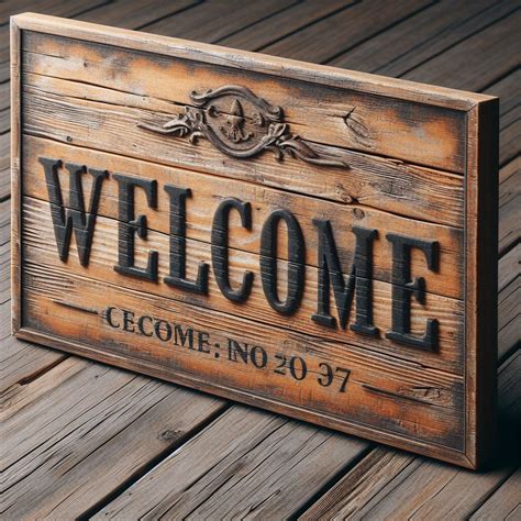 Wooden Welcome Sign Free Stock Photo - Public Domain Pictures