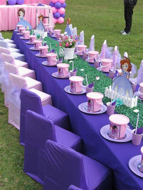 304 best Sofia the First Party Ideas images on Pinterest | Princesses, Anniversary parties and ...