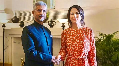 EAM Jaishankar holds talks with German foreign minister Baerbock ...