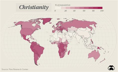 Mapped: The World’s Major Religions - Fast Rope